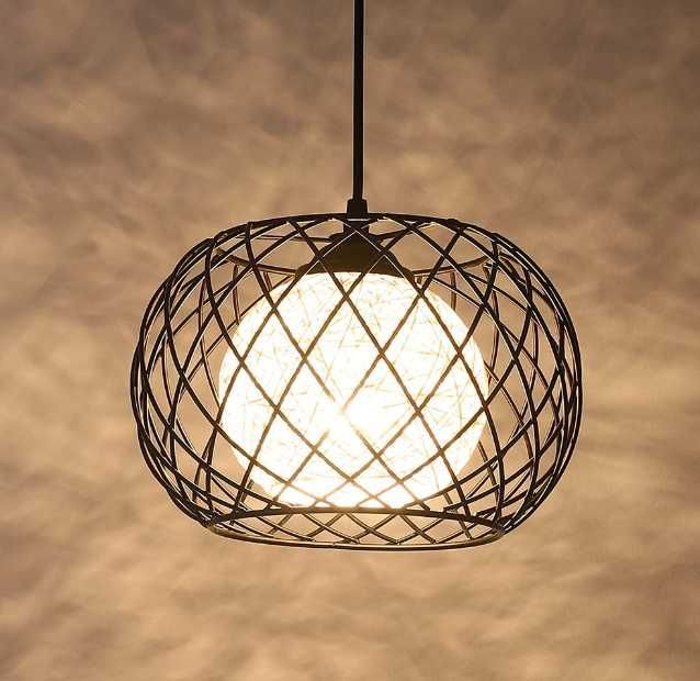 Lampa wisząca metalowa