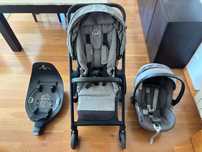 Cybex Ovinho Carrinho e Base giratoria