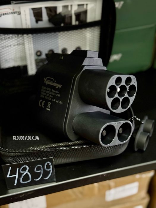 CCS1 CCS2 350A GUWIEYG фабричний перехідник з Америки на Європу 250квт