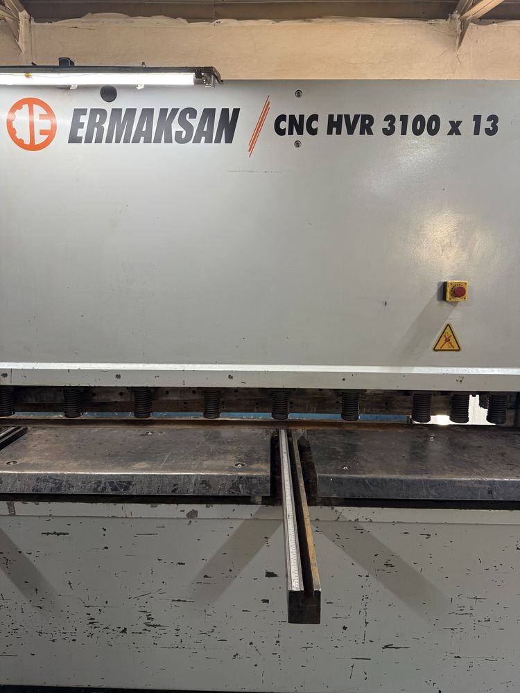 Nozyce gilotynowe Ermaksan CNC HVR 3100x13