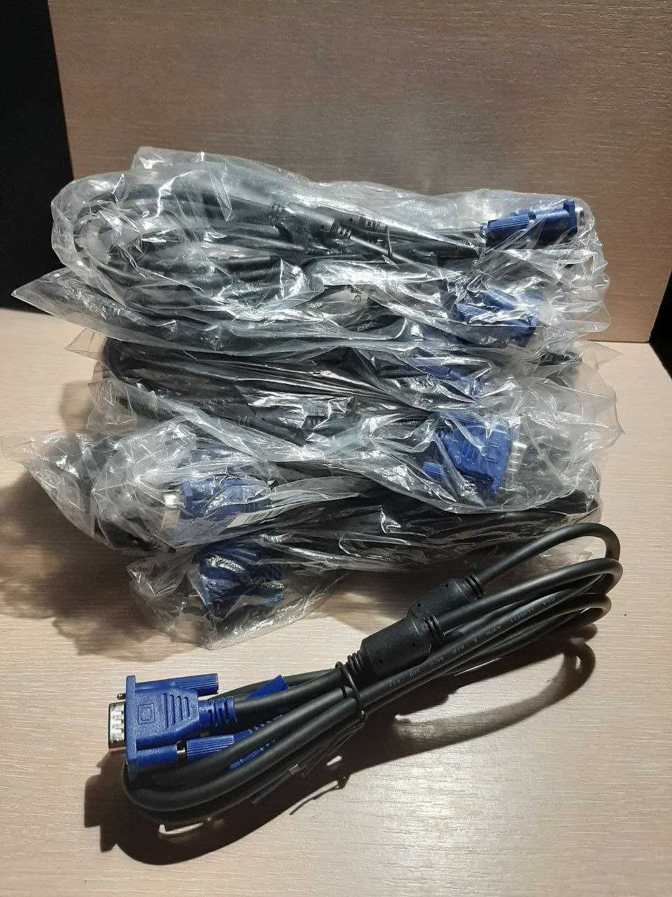 Кабель для моніторів VGA б/в, гурт та роздріб