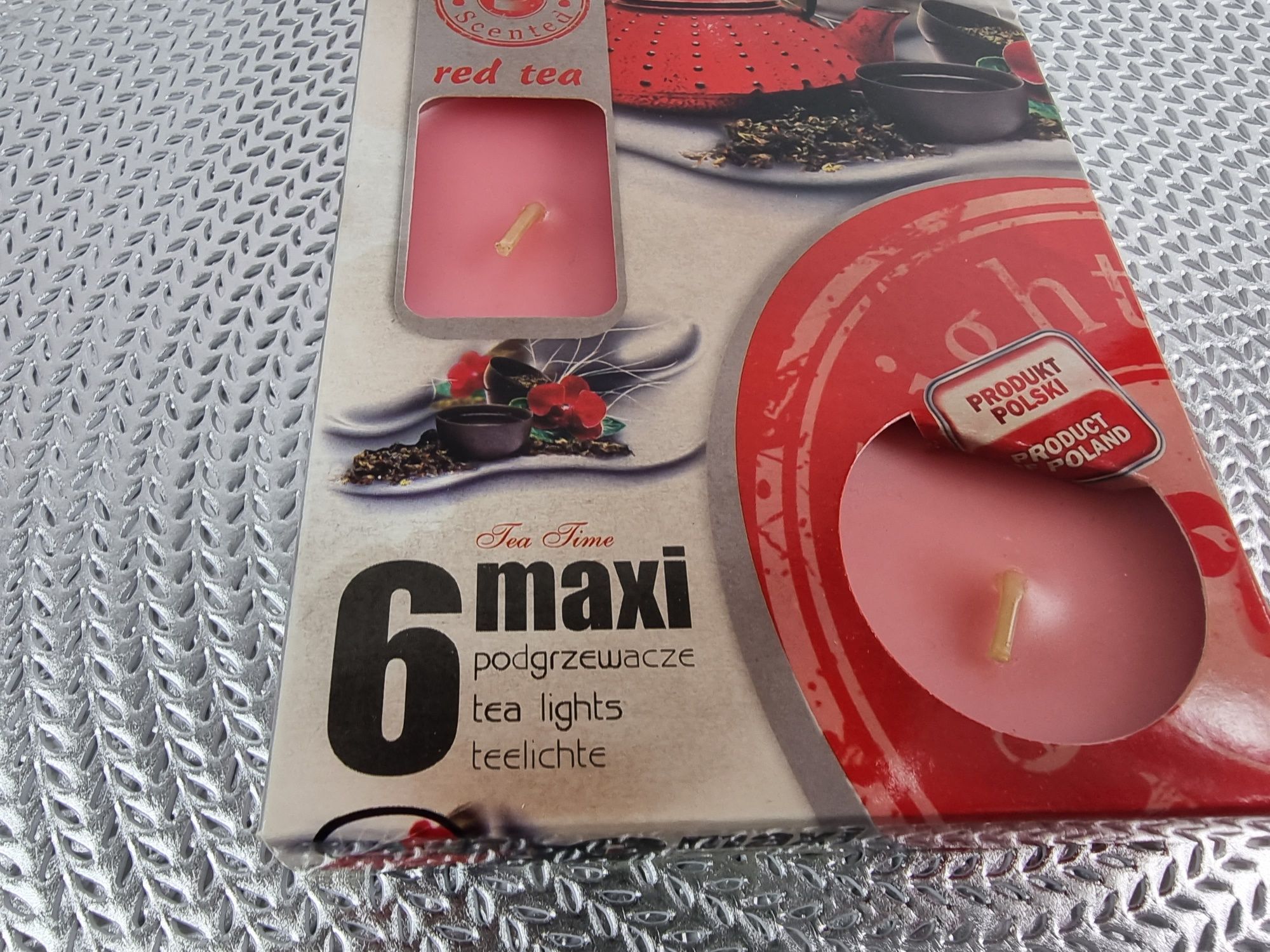 Podgrzewacze Zapachowe tealight czerwona herbata świece Zapachowe