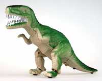 DINOZAUR Tyranozaur Chodzi Ryczy Świeci  - zielony