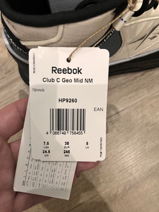 Високі кросівки reebok nikole mclaughlin c geo