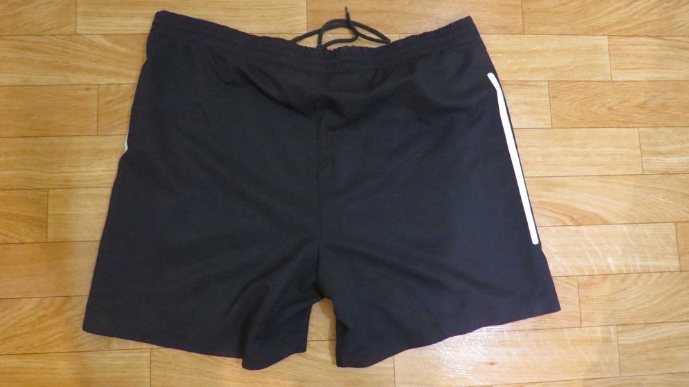 Calções Adidas Pretos com bolsos (XXL) - Originais