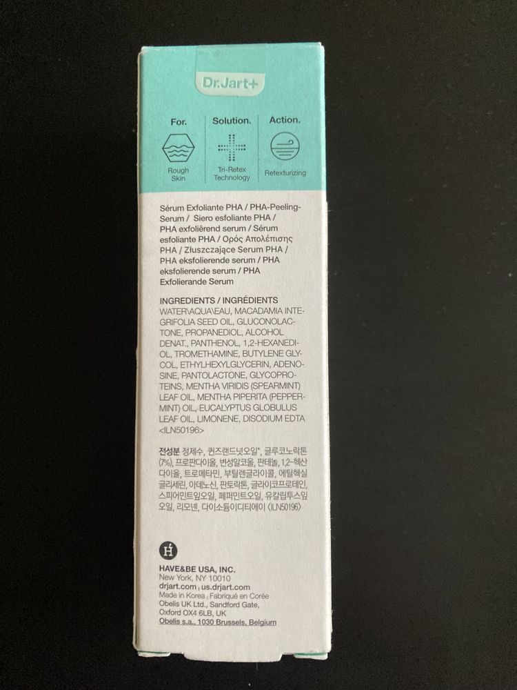 Dr.Jart+ PHA Exfoliating Serum 30 ml