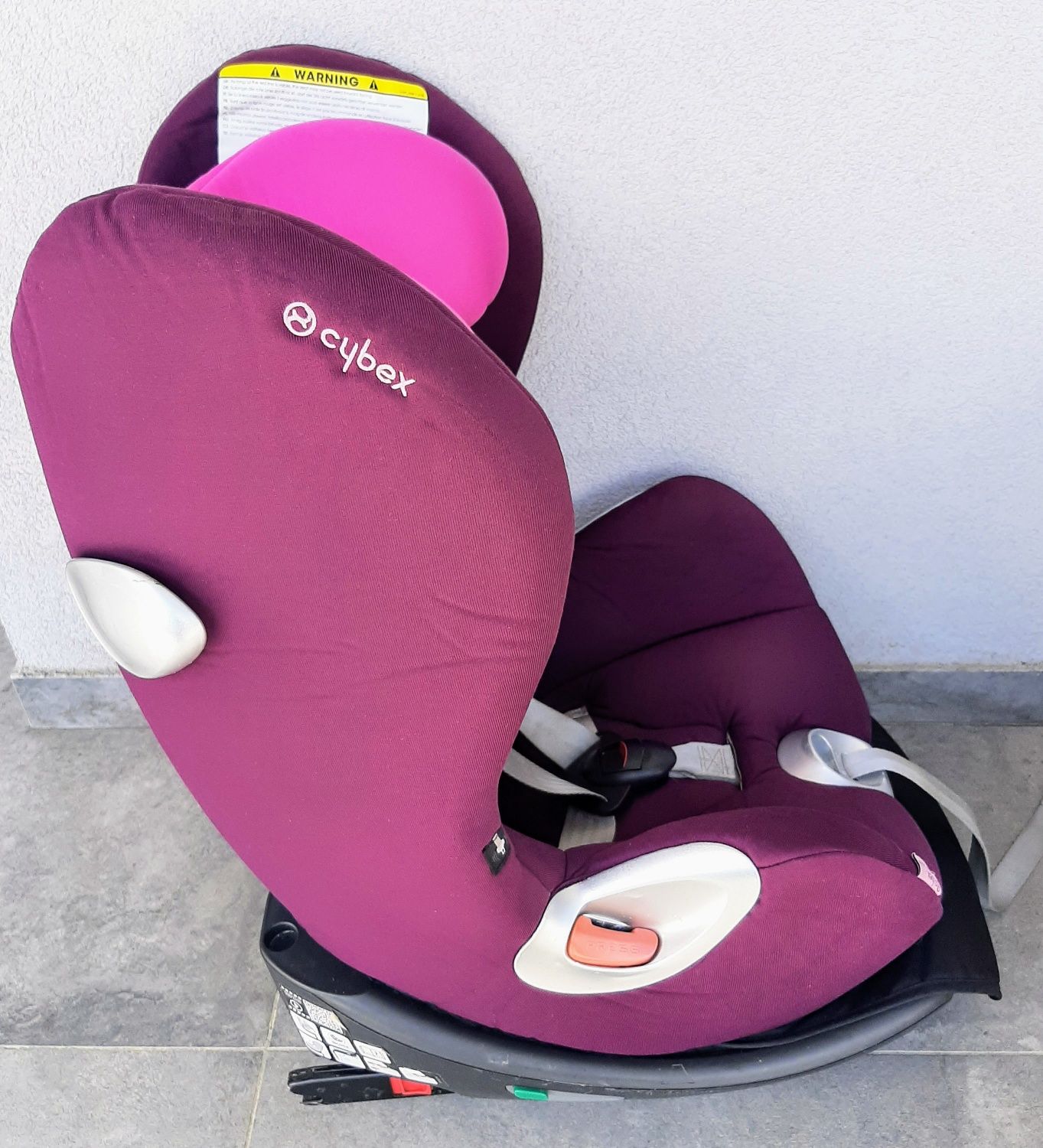 Fotelik samochodowy z Isofixem. Od 0-18 kg. Cybex Sirona Platinum