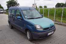Auto na części - Renault Kangoo I Lift 1.2 16V 75 KM D4F730 JB1985 TEI44 2006R Silnik Skrzynia Drzwi Szyba Klapa Lampa Zderzak Błotnik Deska Kokpit Sterownik Moduł Licznik