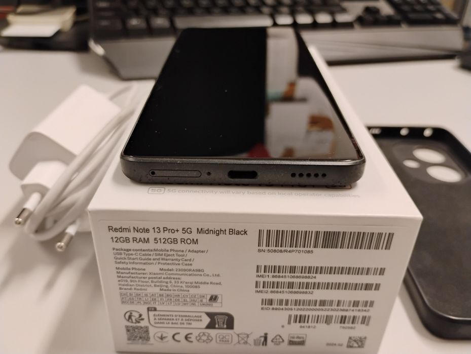 Xiaomi Redmi Note 13 Pro Plus 5G 12/512 GB Midnight Black