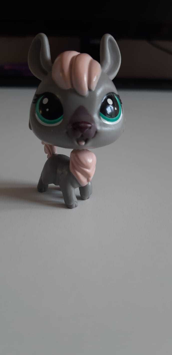 Littlest Pet Shop LPS jeż, lama, konik morski, nietoperz