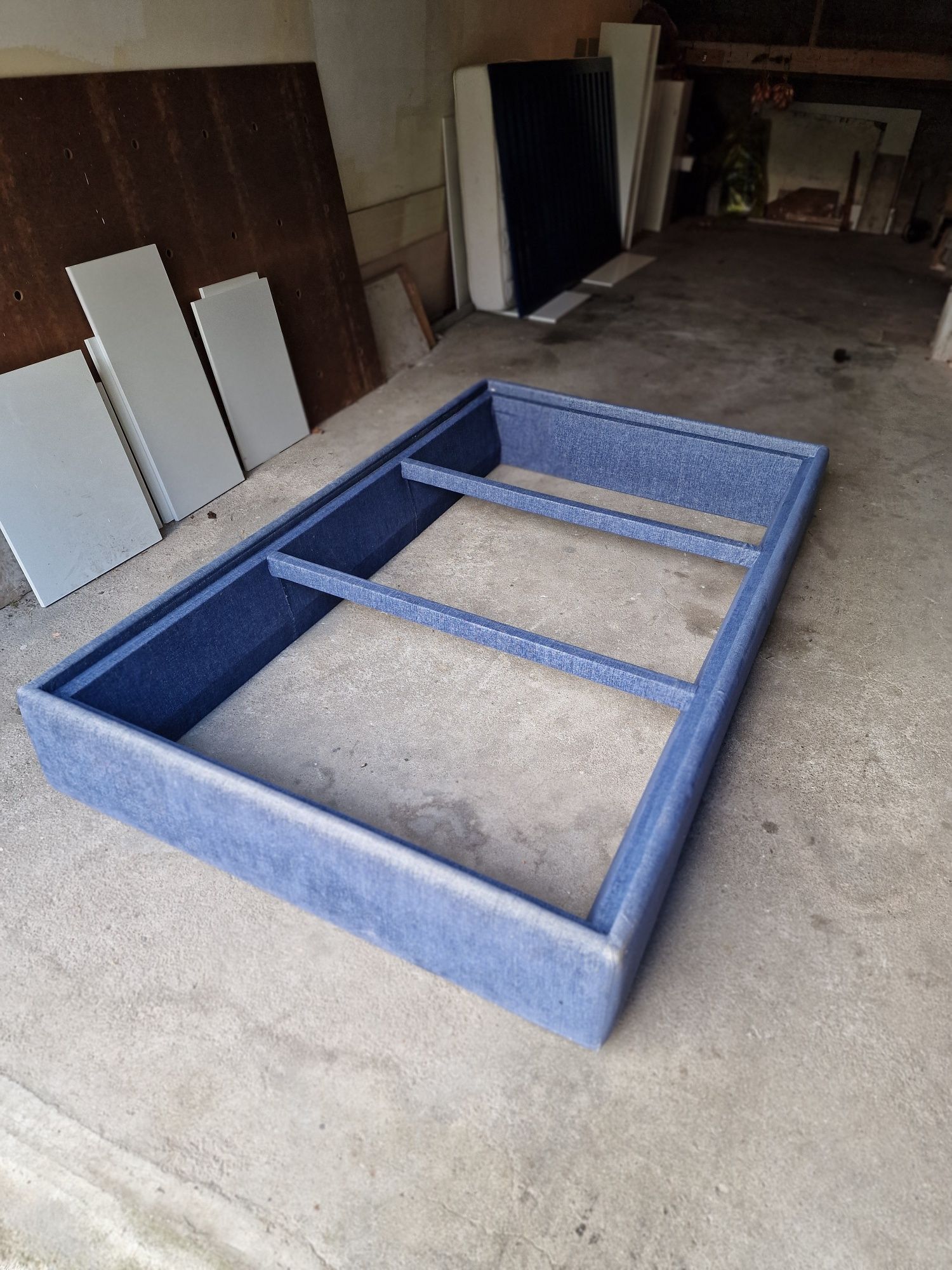 Cama solteiro + colchão Molaflex + estrado 1,20 x 2.00m