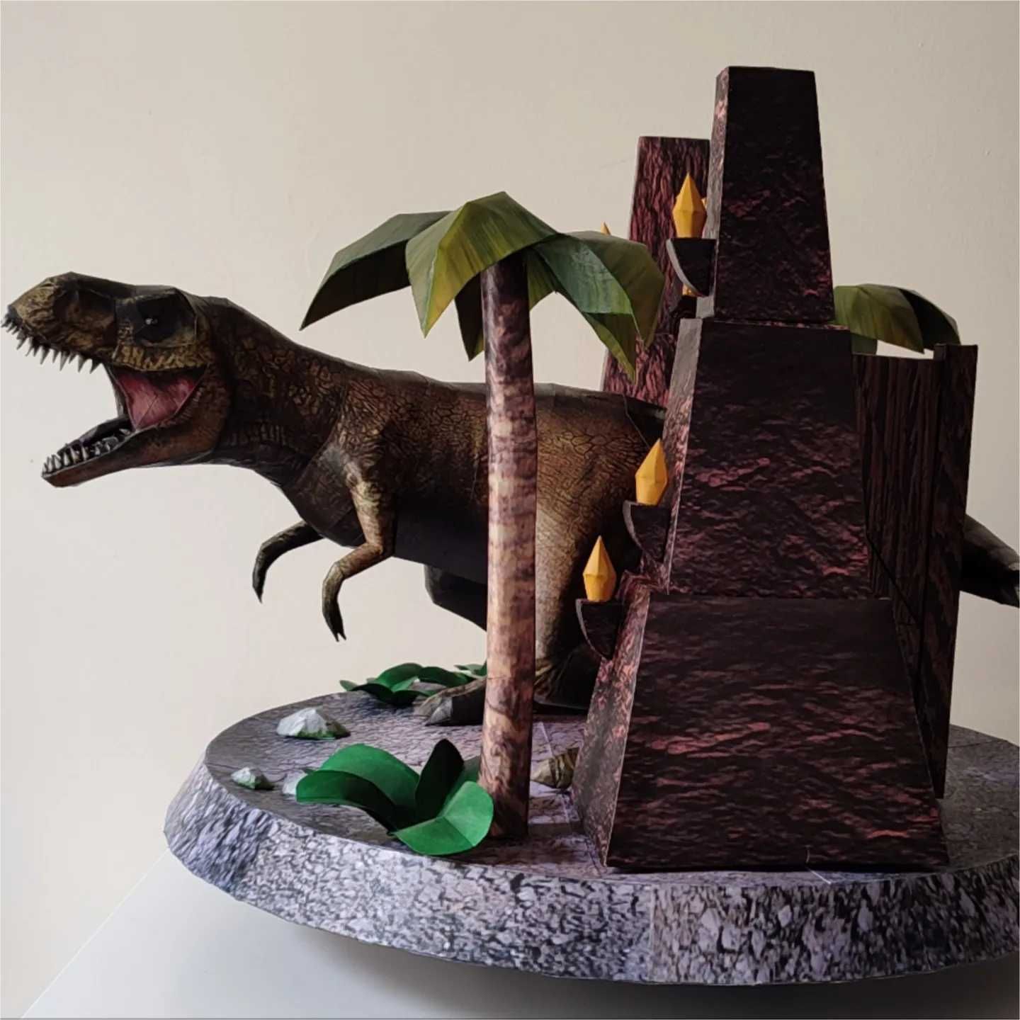 Diorama Jurassic park - Produto artesanal