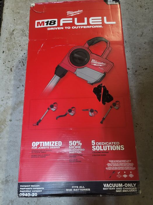 Milwaukee 0940 М18 0940-20 M18 FCVL-0 порохотяг пилосос