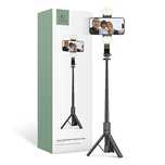 Tech-protect L05s Wireless Selfie Stick Tripod & Led Light Black