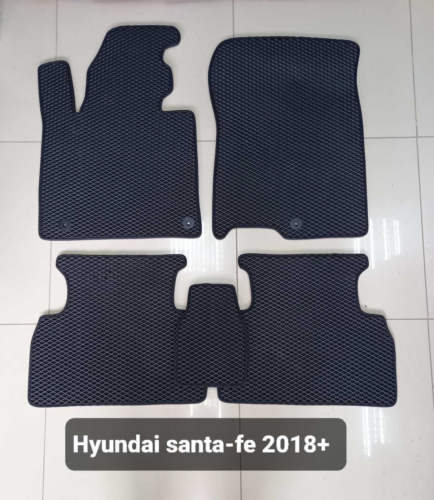 Килимки в салон EVA Hyundai Santa Fe Sonata Tucson Accent Getz