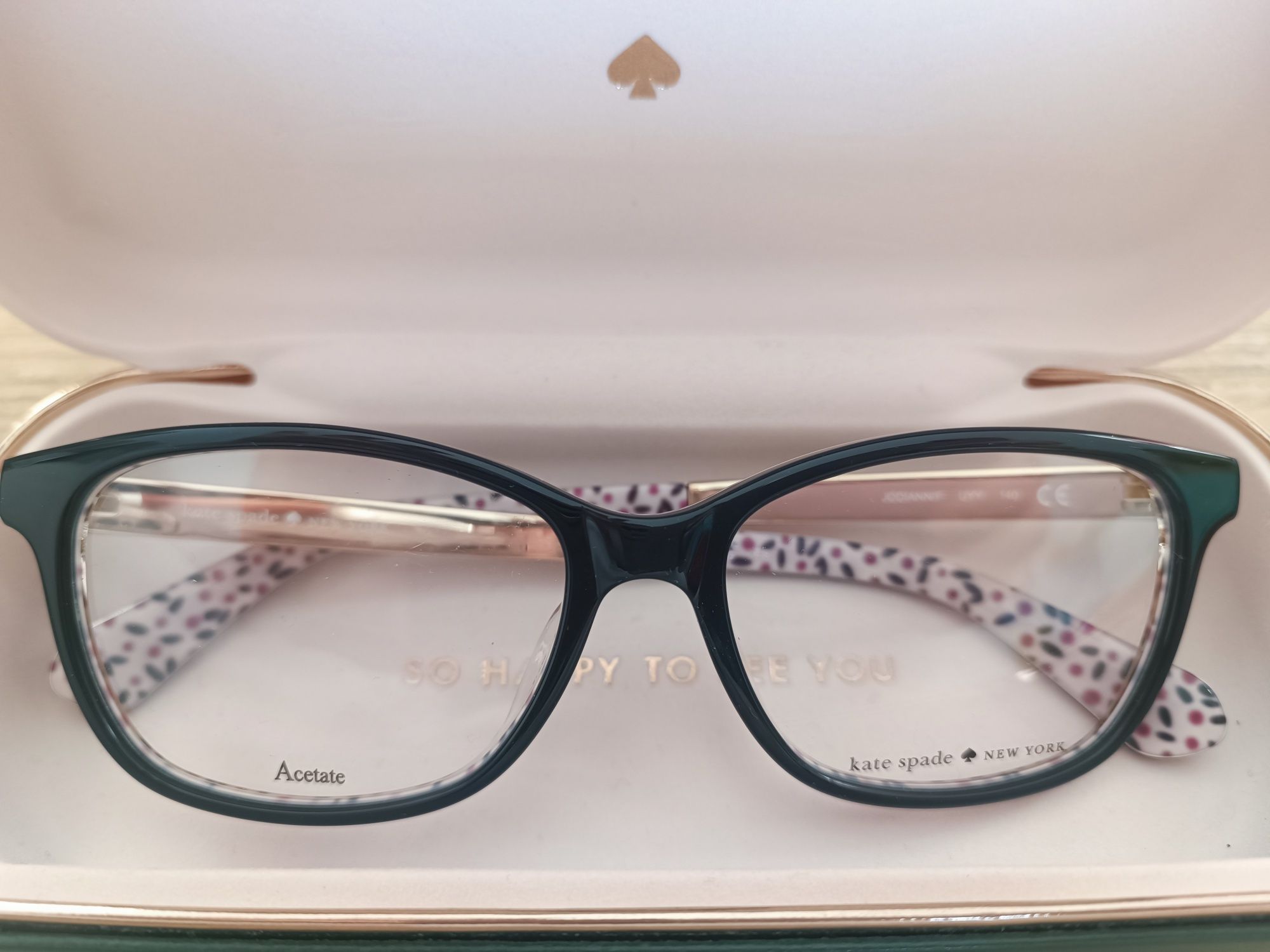 Nowe okulary oprawki korekcyjne Kate spade