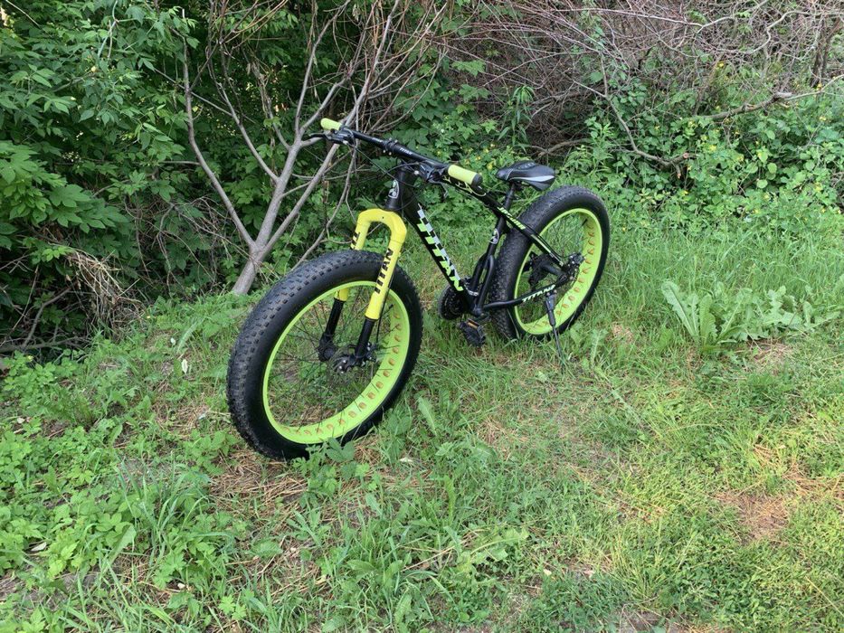 Велосипед фетбайк.