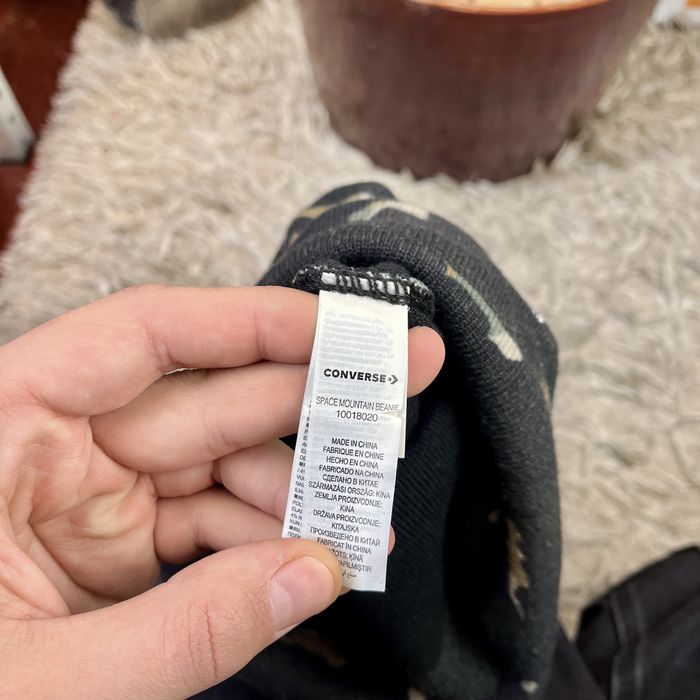 Converse Kamulage Beanie Czapka Moro Khaki Military Y2k Arcteryx Swag