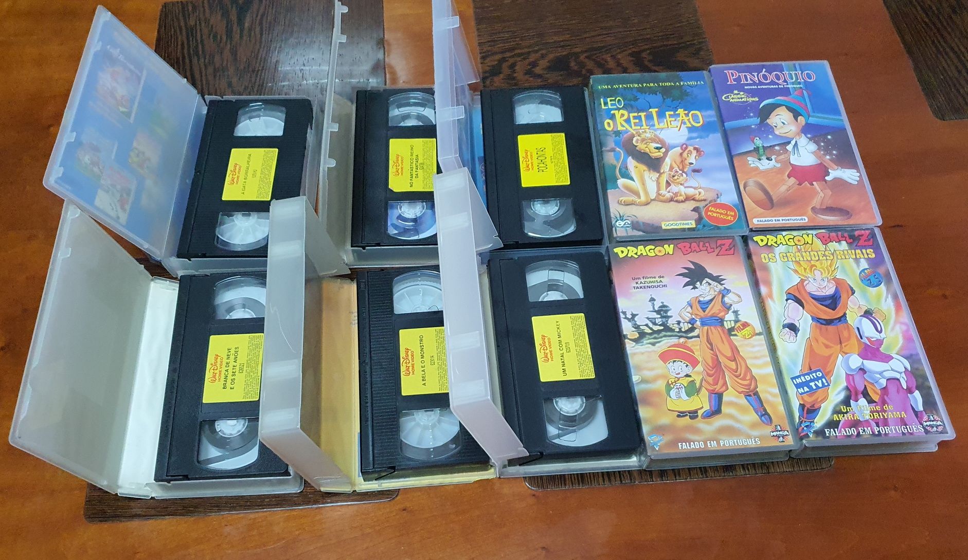 Cassetes VHS - Animação- Walt Disney