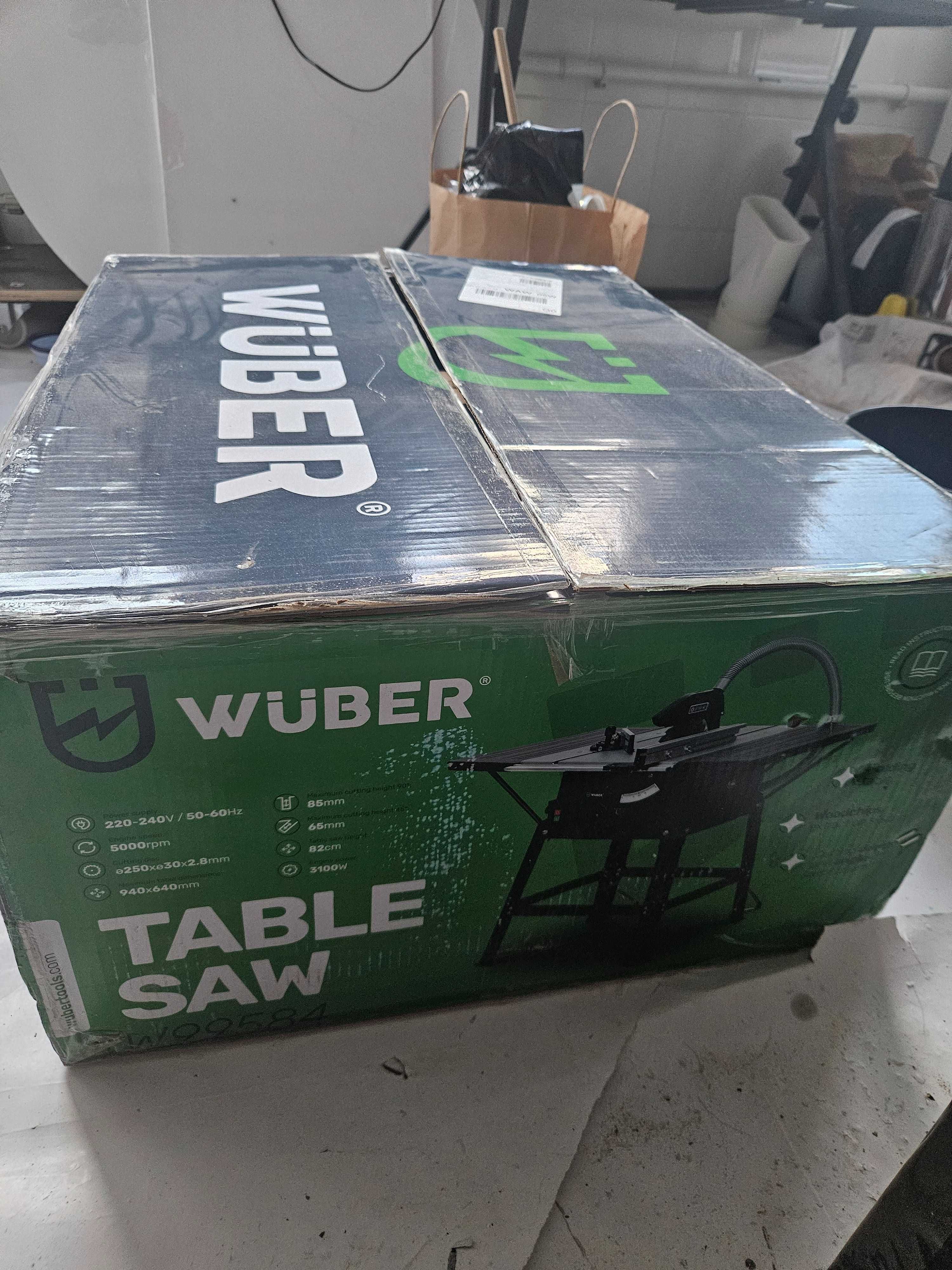 Piła stołowa przecinarka do drewna 3100W WUBER