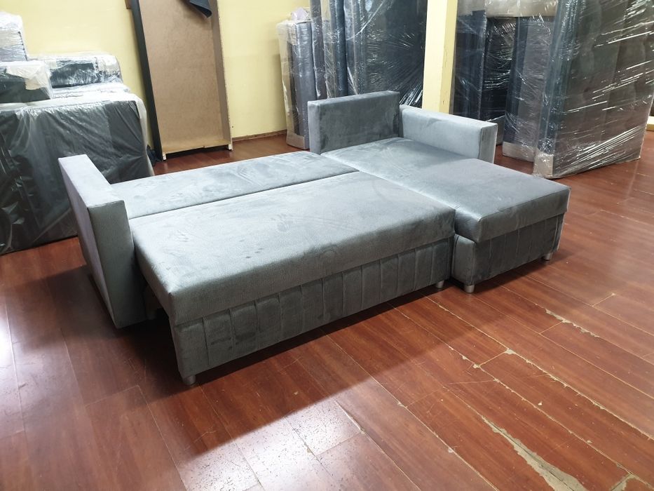 Narożnik Denver 2 pojemniki Automat ułatwiający rozkładnie Sprężyny