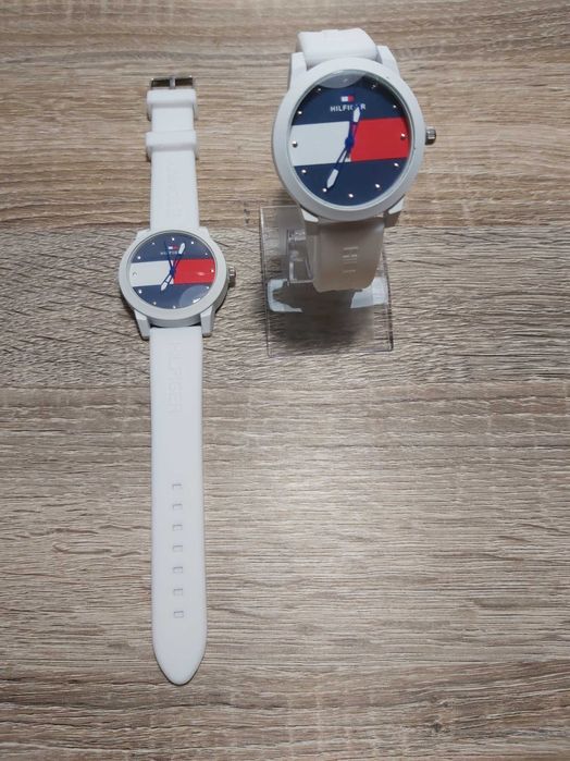 Zegarek Nowy Meski i damski Sportowy Na Prezent Doskonałe biały