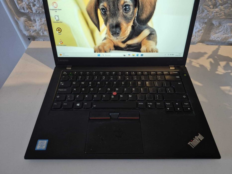 Biznesowy ThinkPad T470s Intel i5-7th/16GbDDR/256SSDNVMe/BateriaNOWA