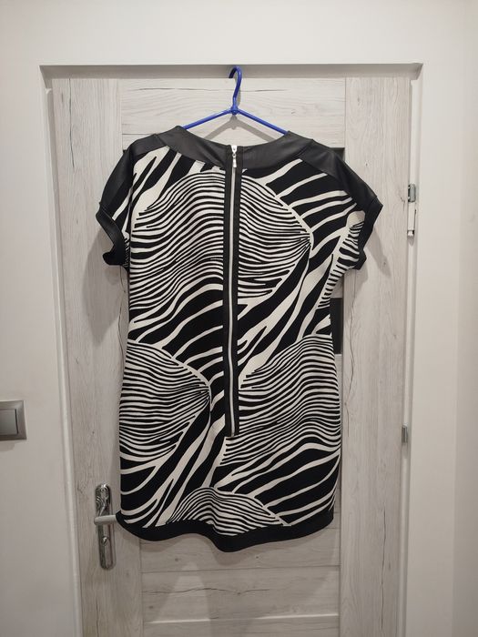 Czarno biała tunika