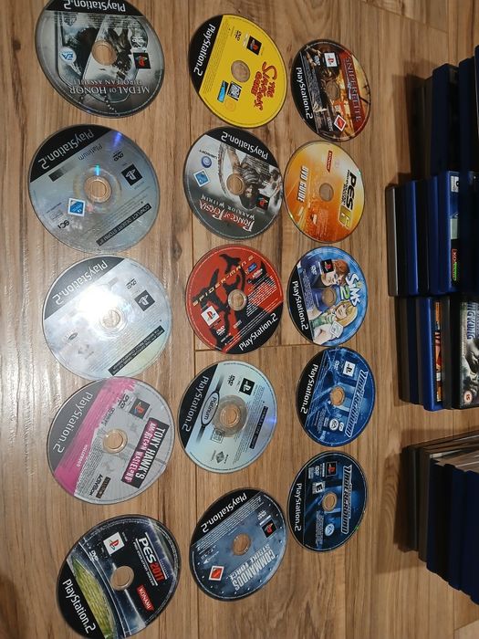 PS2 duży zestaw gier do regeneracji