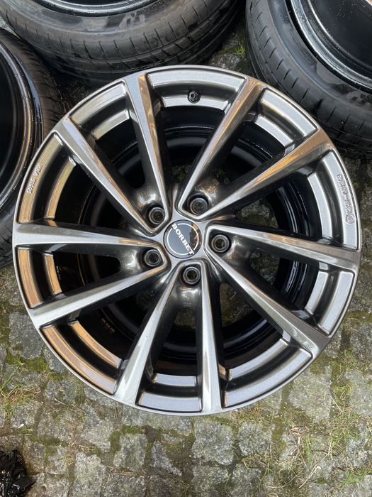 Felgi Aluminiowe BORBET 7x18 ET45 5x112 Audi Skoda Seat VW Jak nowe