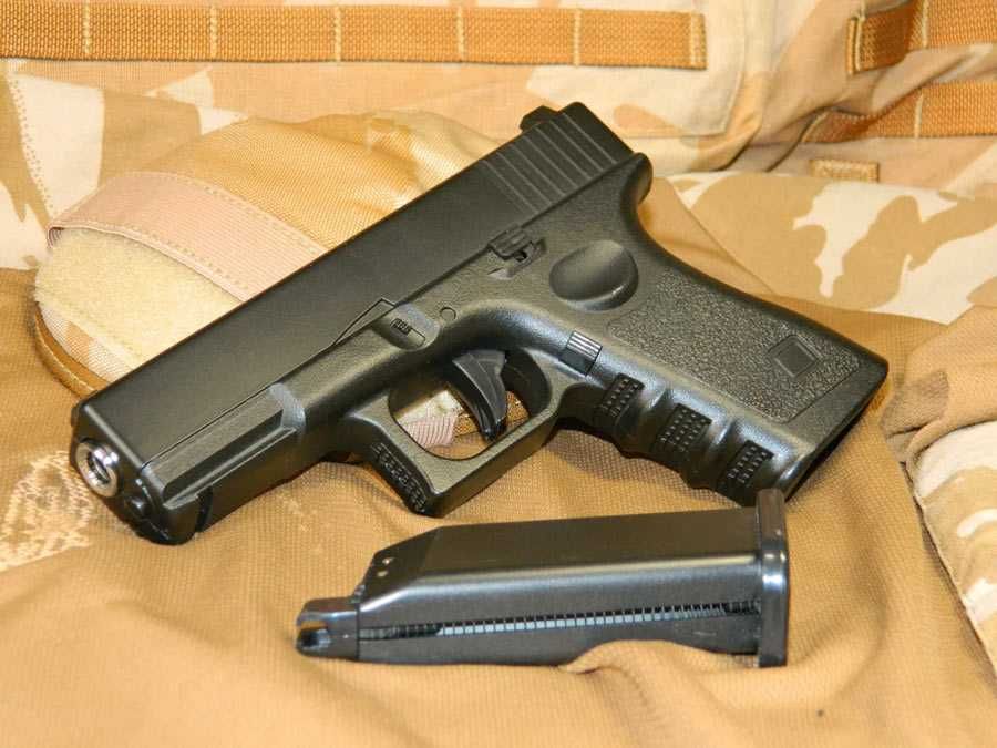 Дитячий металевий пістолет Глок 17 (Glock 19,23) Galaxy G15
