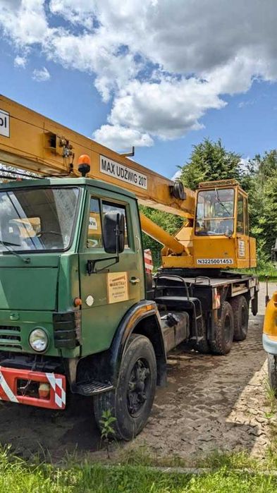 Żuraw Dźwig Kamaz 20T kc 45719