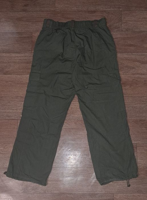 Штани карго база зелені