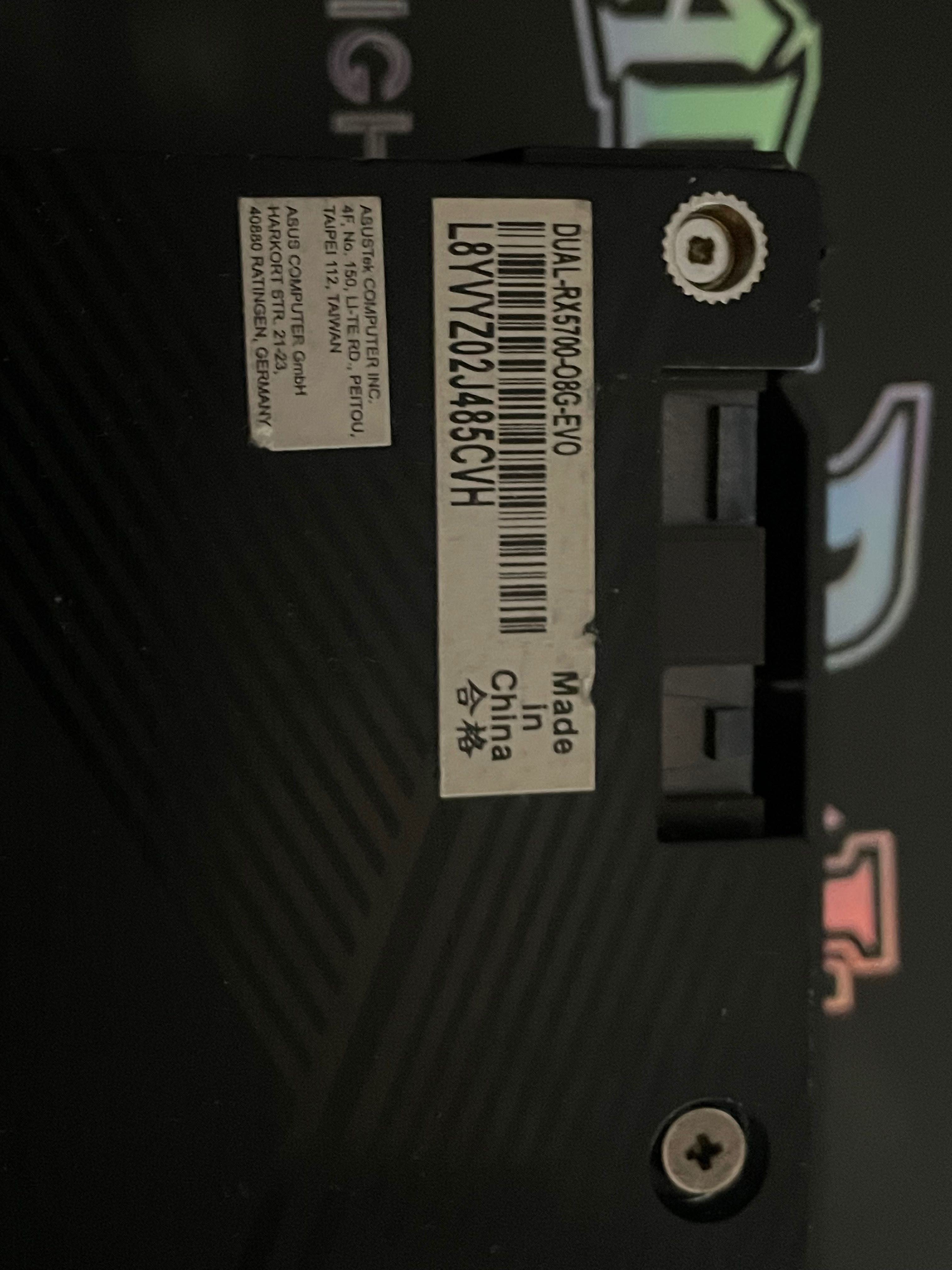 RX 5700 ASUS 8GB GDDR6 Видеокарта