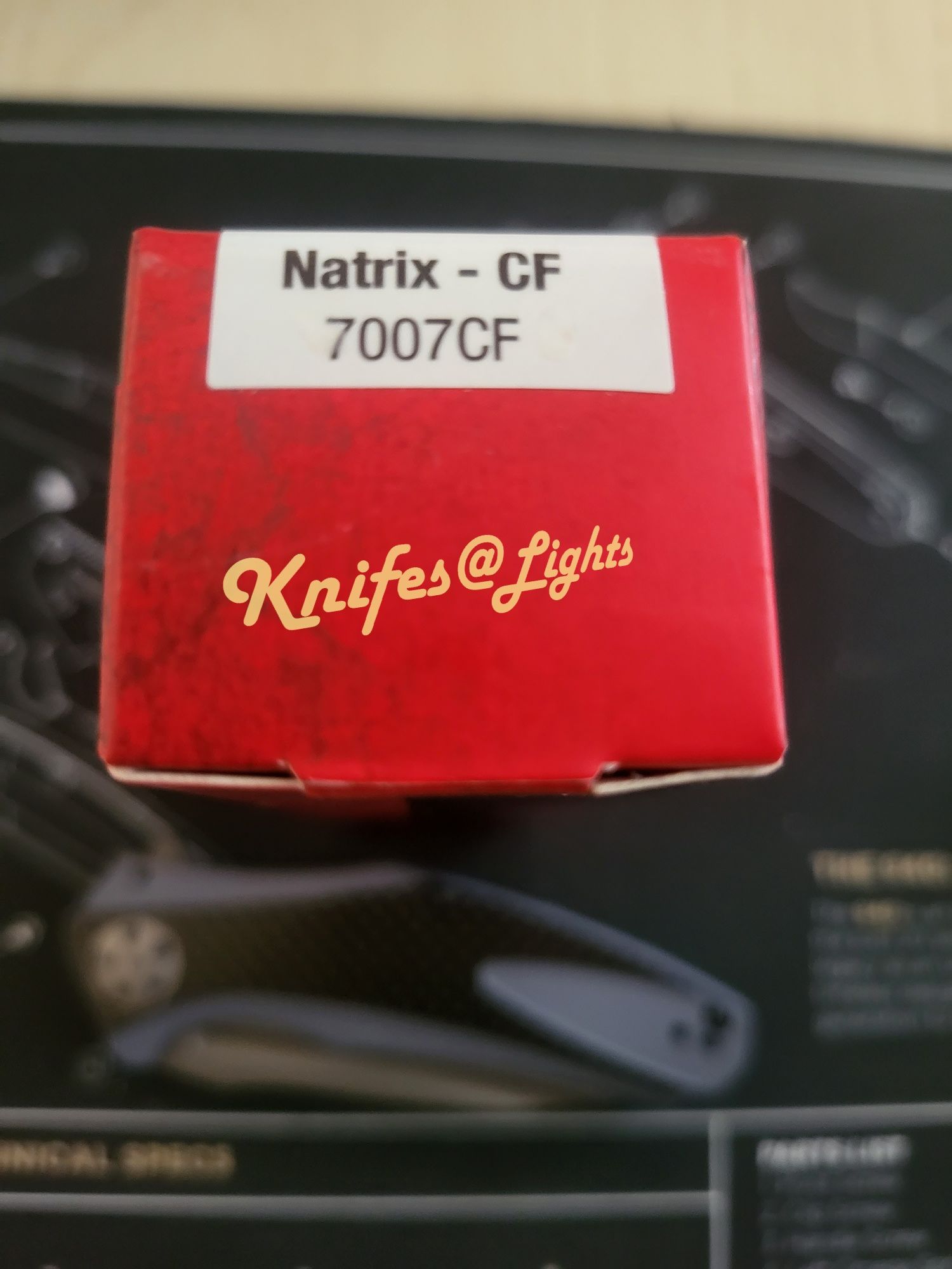 Kershaw Natrix Carbon 7007CF
