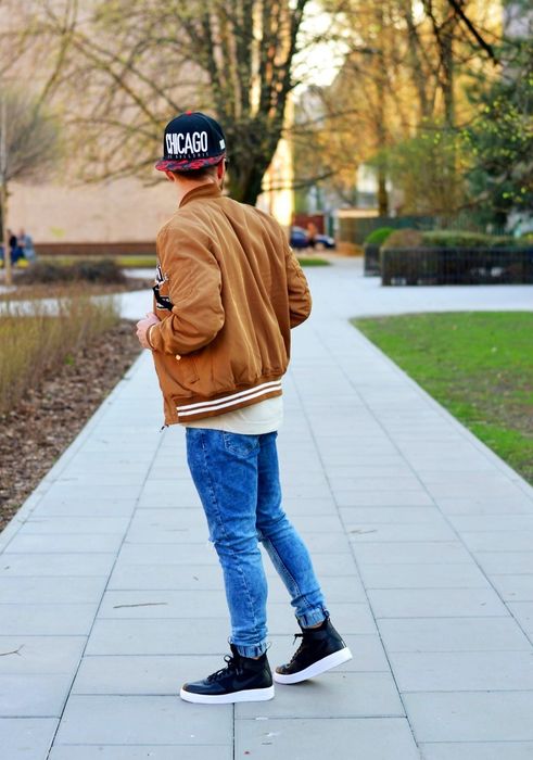 Blusão bomber homem - Novo