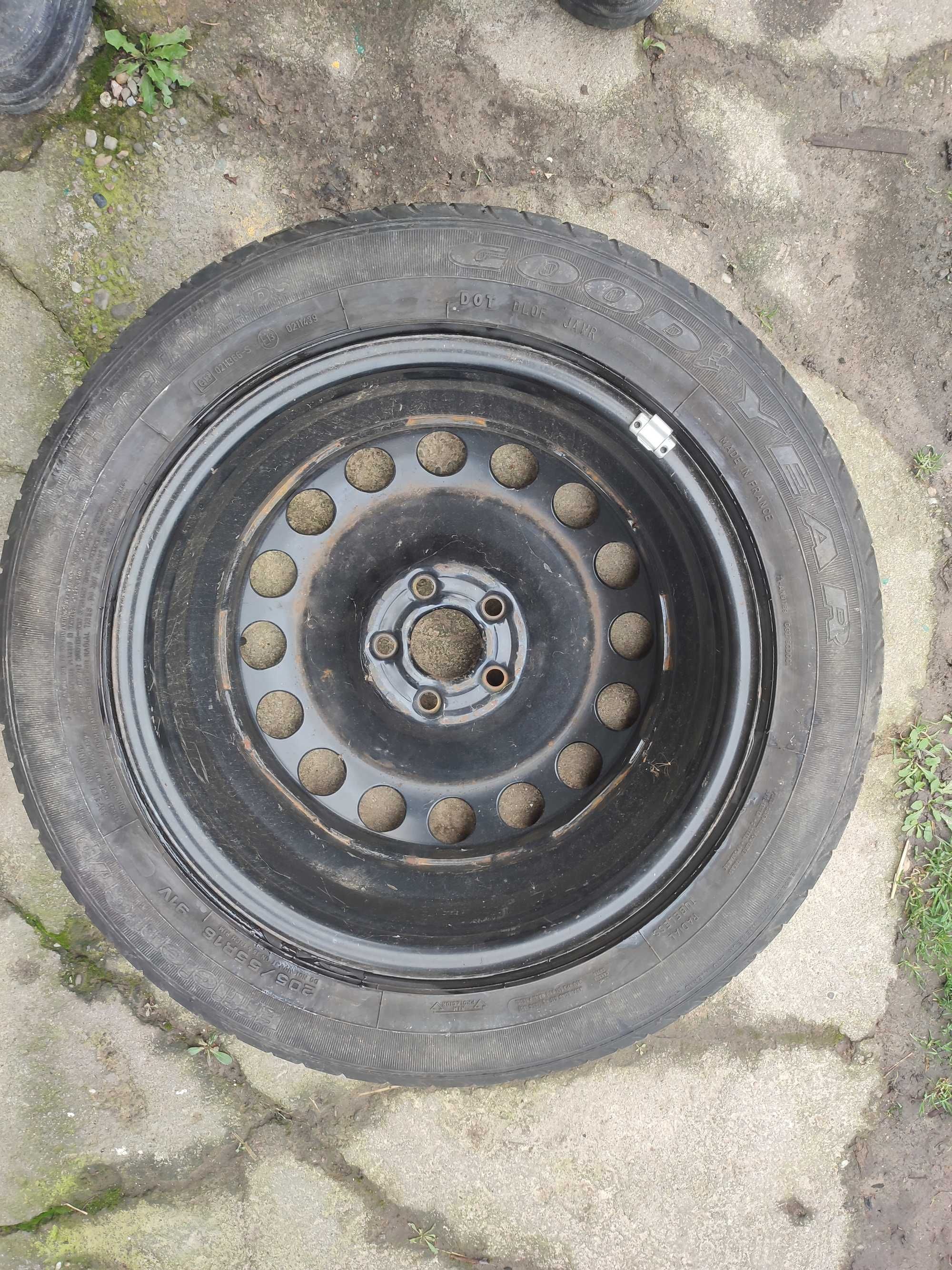 Запасне колесо Skoda Vw Audi R16 205\55