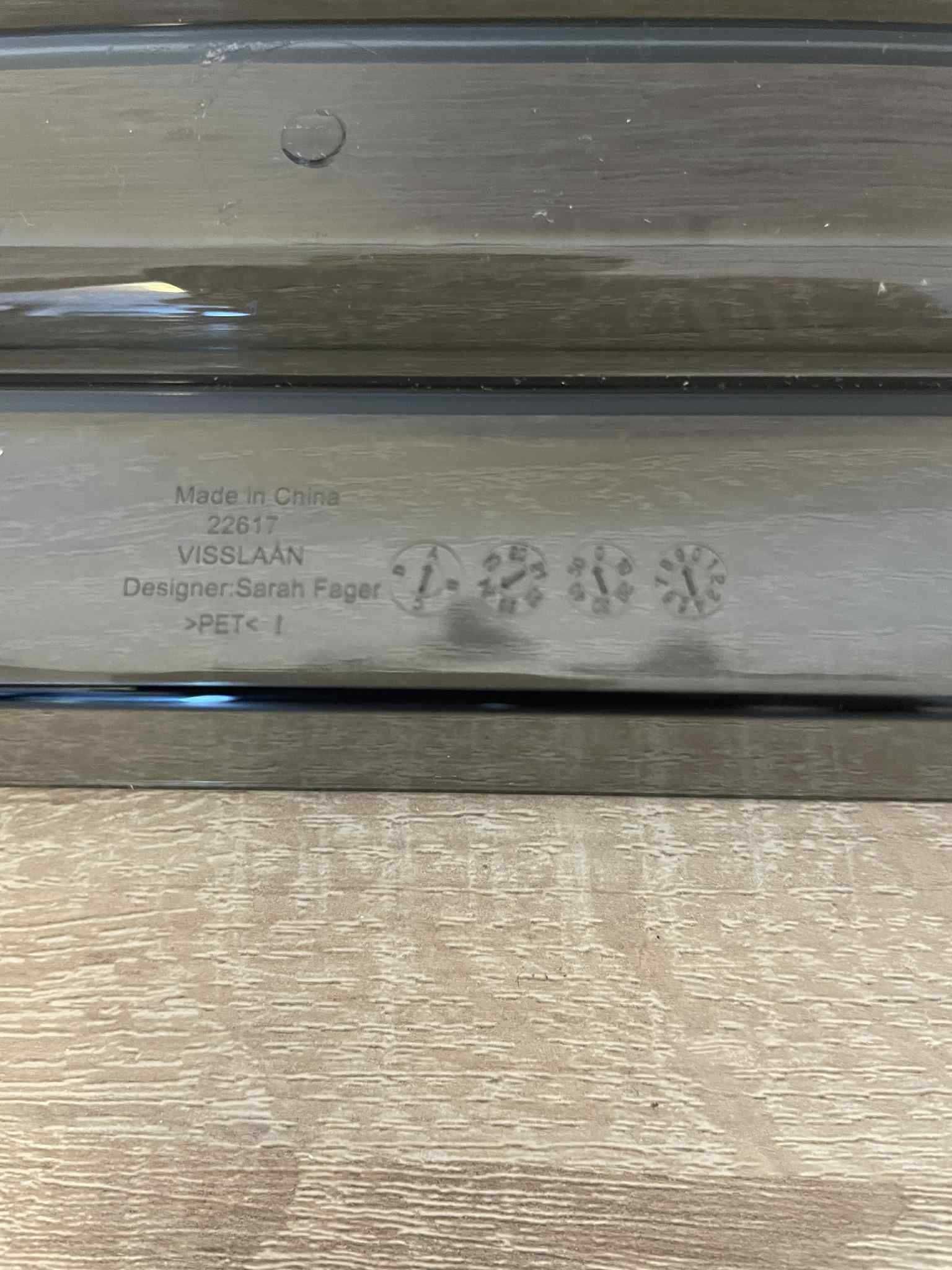 VISSLAÅN IKEA wkład do szuflady szary nowy