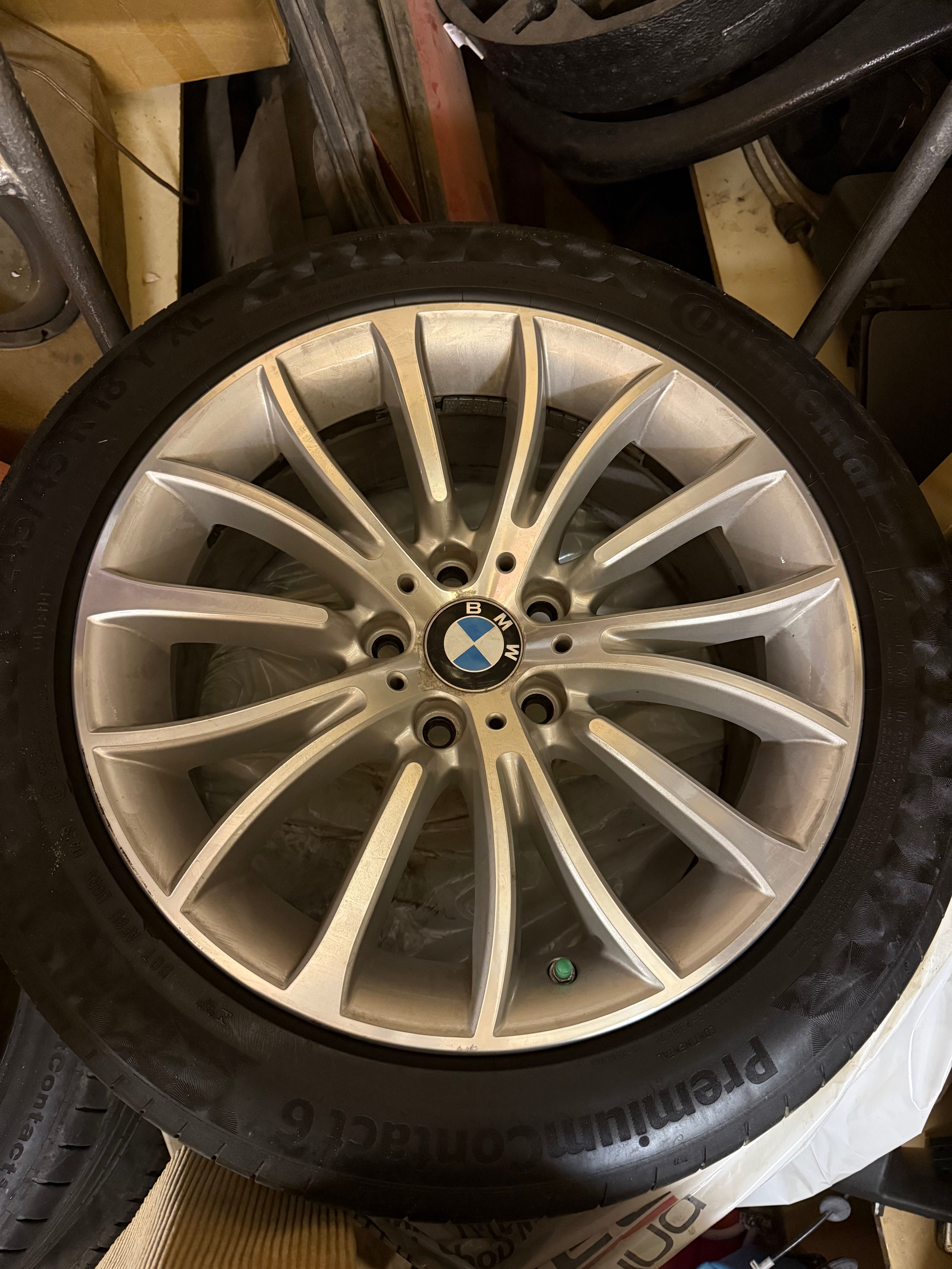 BMW koła 245/45 R18  Felgi aluminiowe 18" Wzór Styling Multi Spoke 454