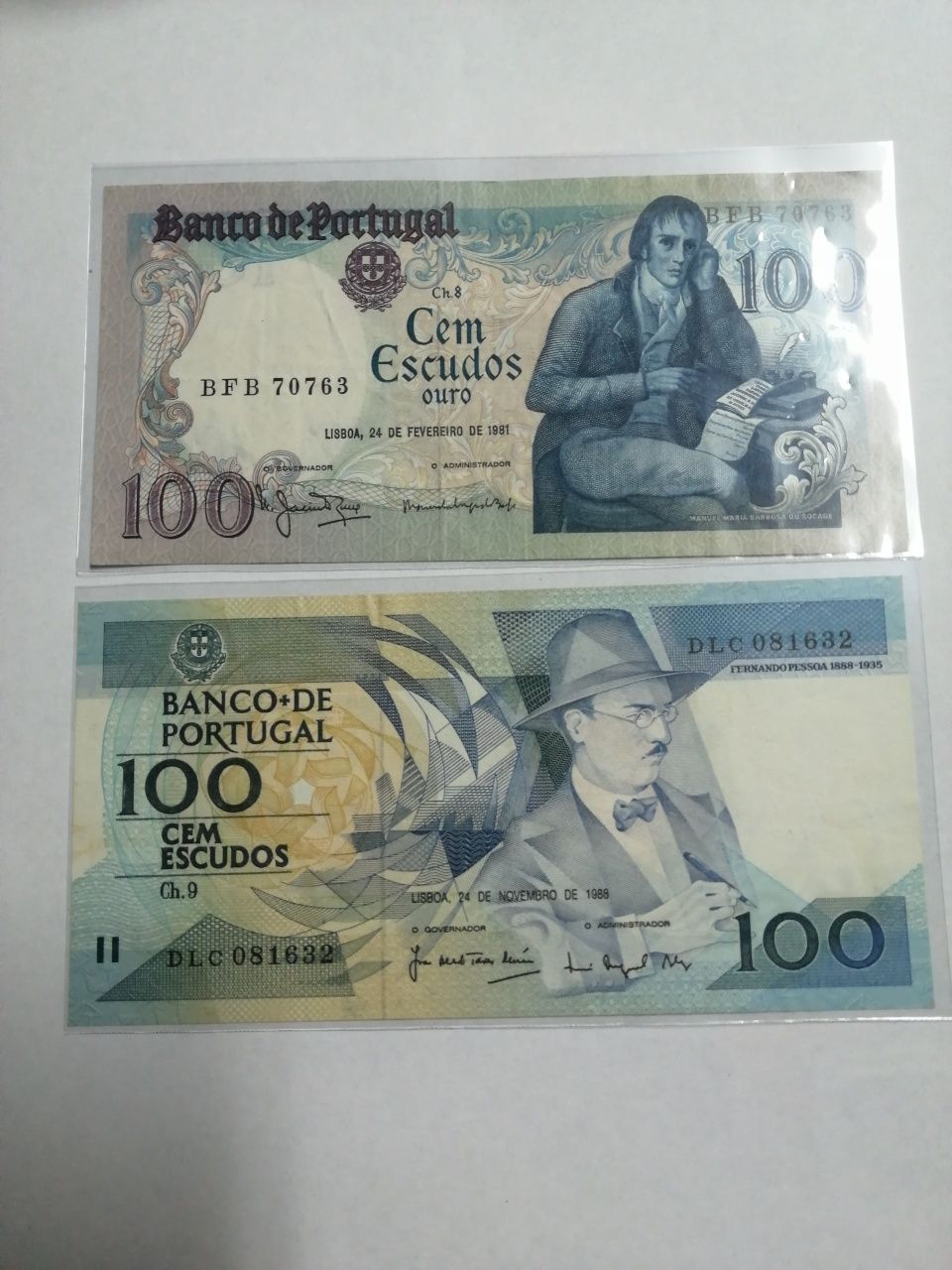 Notas de escudos