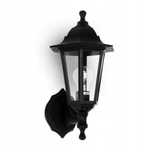 kinkiet ogrodowy kwazar luminaire czarny e27 60 w. jak nowy