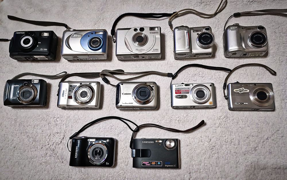 Цифровий фотоапарат Nikon,Samsung,Casio,Canon,Lumix,Pentax ретро