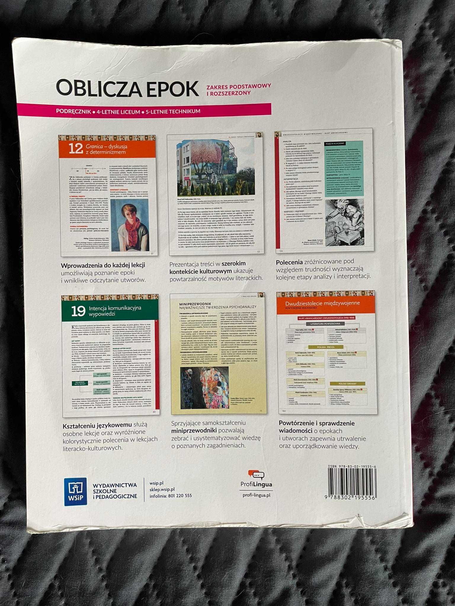 Język polski 3.2 Oblicza epok zakres podstawowy i rozszerzony