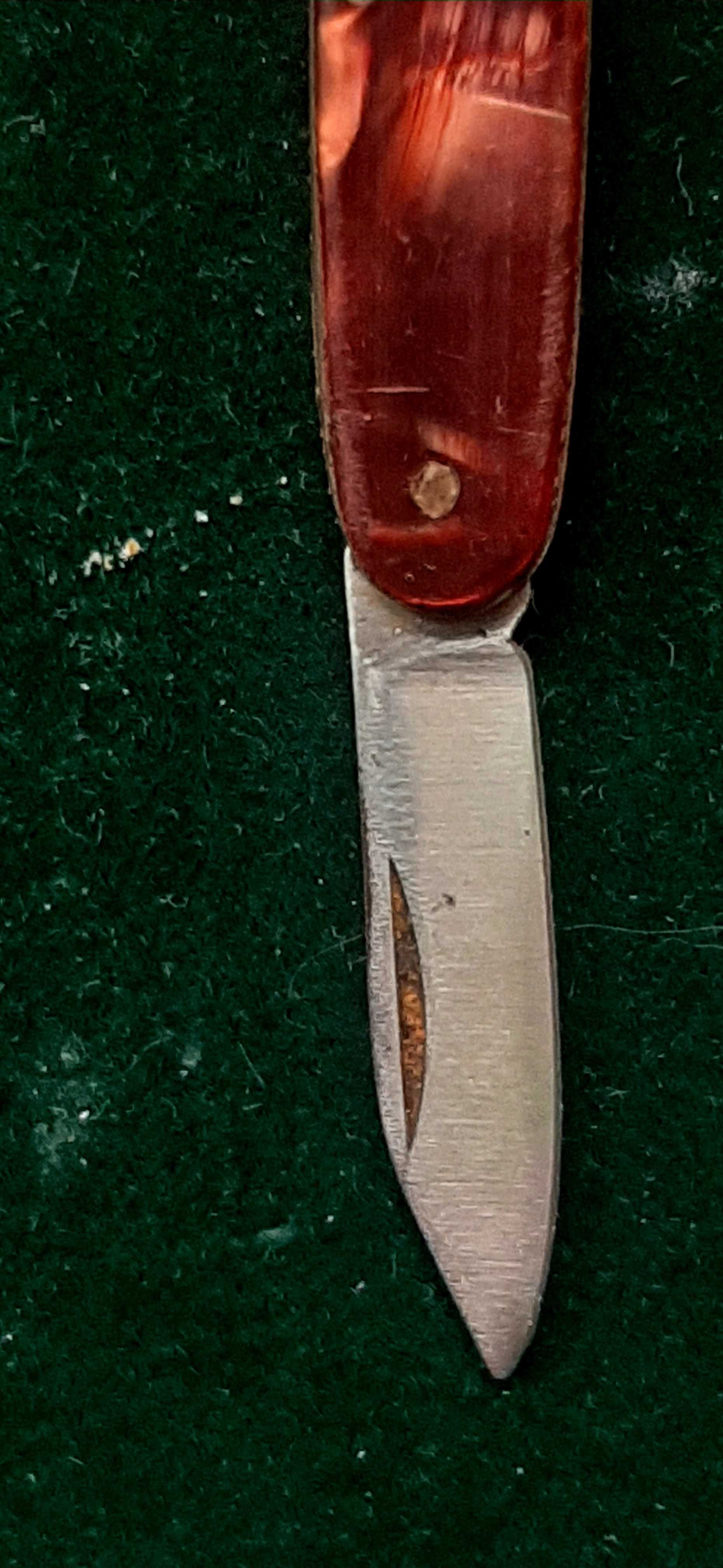 Scyzoryk bryloczek miniaturka prl