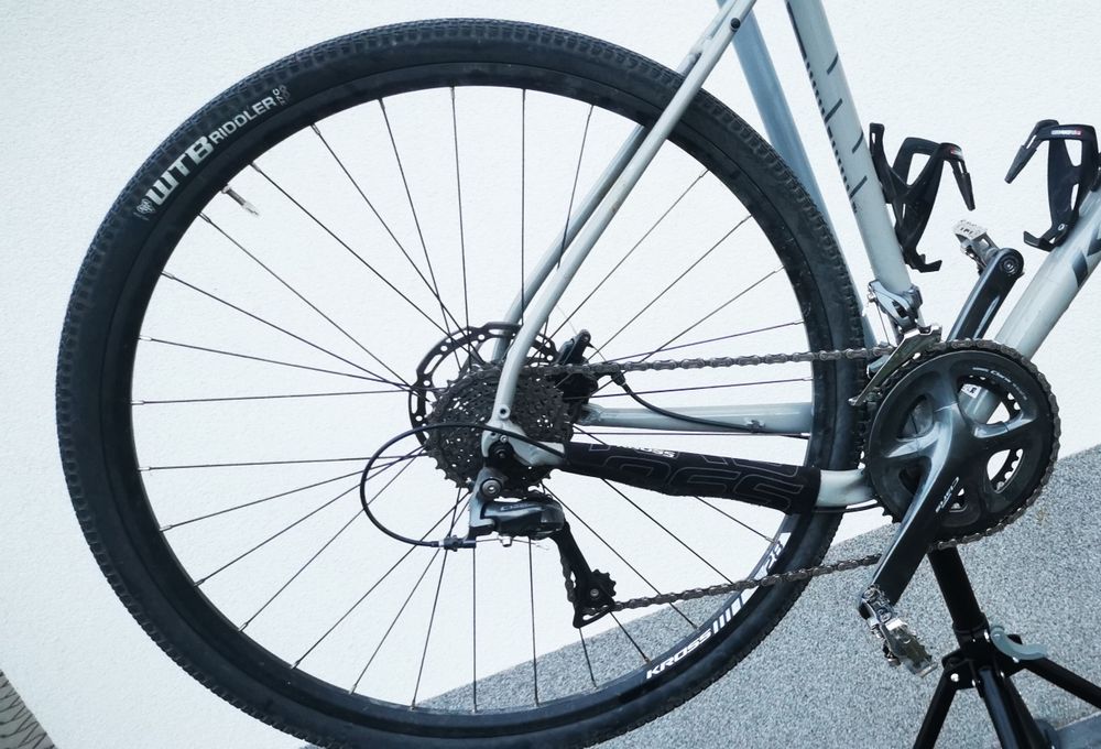 Gravel Kross esker 1.0 shimano Rama L po modyfikacjach