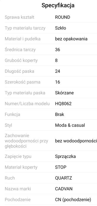 Zegarek damski plus bransoletki