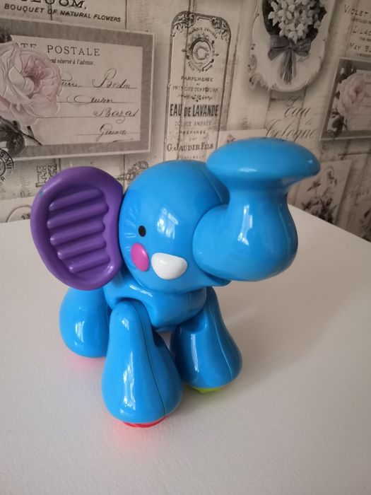 Słoń - Fisher Price - zabawka zręcznościowa - wiek 6 m +