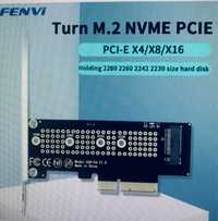 NVME para PCIe Adaptador  Gen4, PCIe4.0, X4, X8, X16