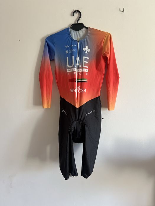 Kombinezon kolarski czasowy rowerowy aero stroj profesjonalny UAE