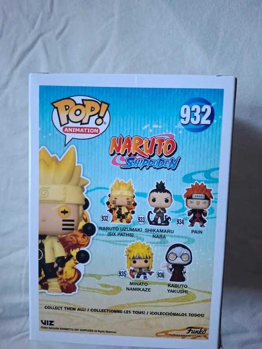Naruto Six Paths Funko Pop # Novo na Caixa – Colecionador